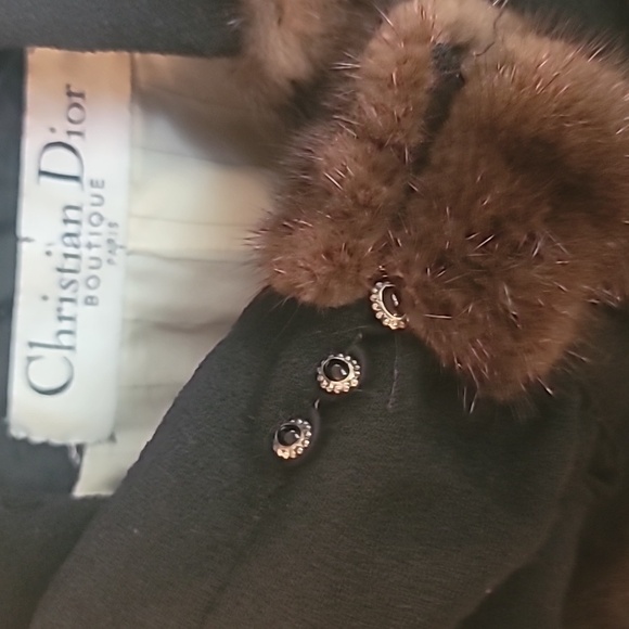 Christian Dior Mink Garniture Cropped Jacket - Picture 6 of 7